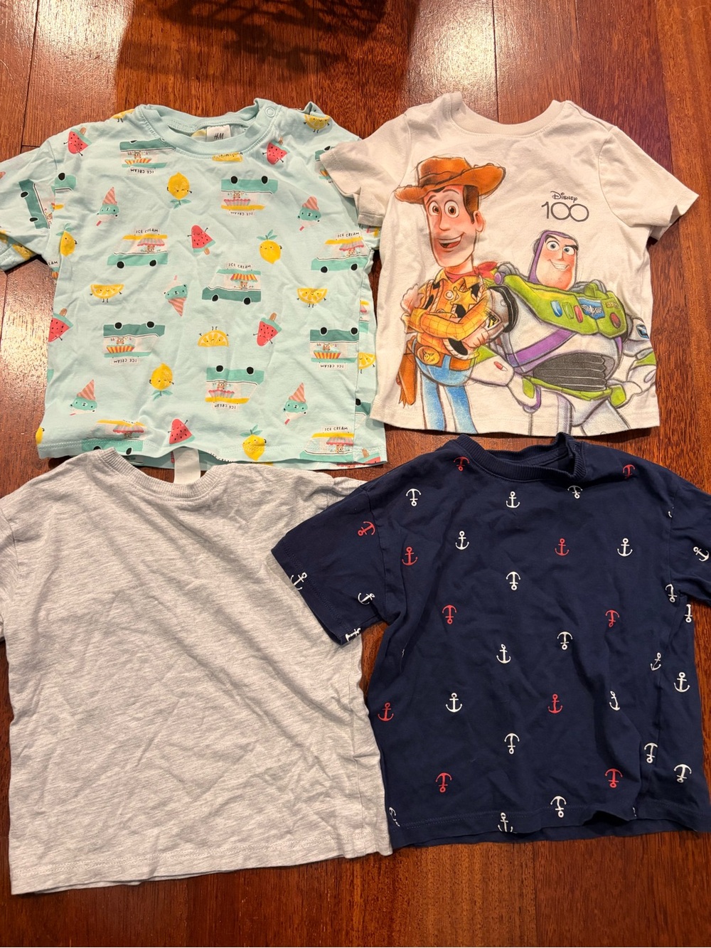 Disney White & Multicolor Toy Story Graphic Tee with Woody & Buzz
